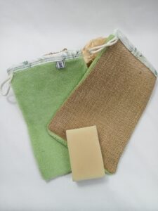 bambou vert et eucalyptus