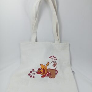 Tote Bag Brodé – Collection Automne